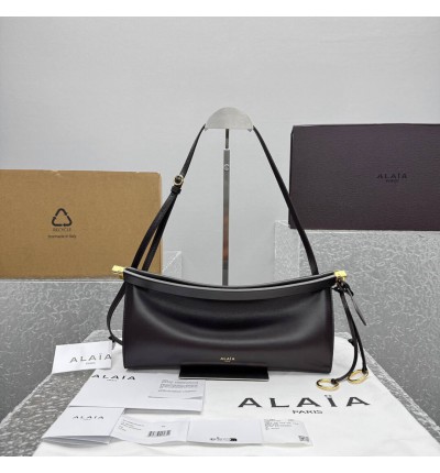 Alaia le click east west bag large size 30x14x9cm