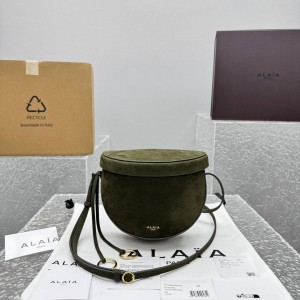 Alaia hip bag suede leather 20x11x17cm Bags