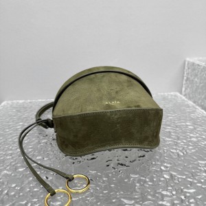 Alaia hip bag suede leather 20x11x17cm Bags