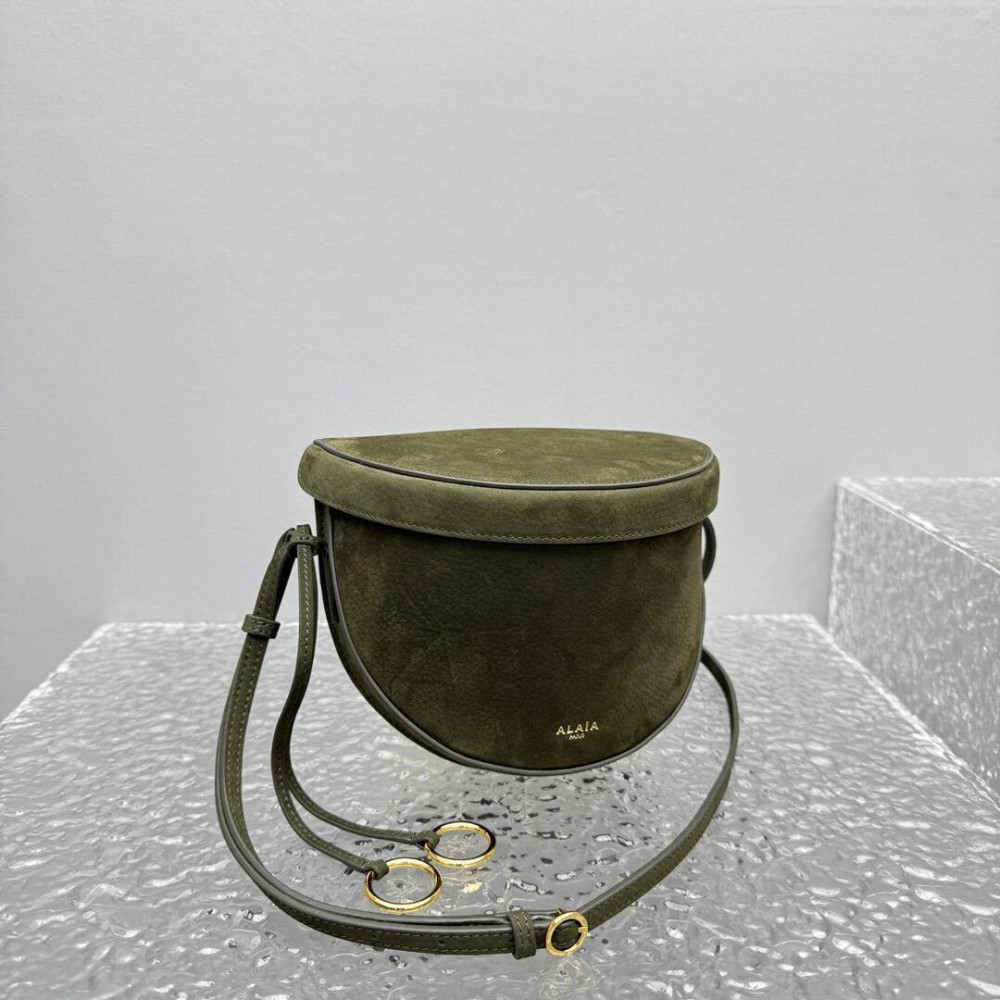 Alaia hip bag suede leather 20x11x17cm Bags