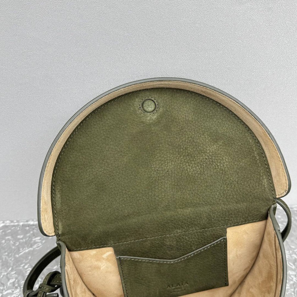 Alaia hip bag suede leather 20x11x17cm Bags