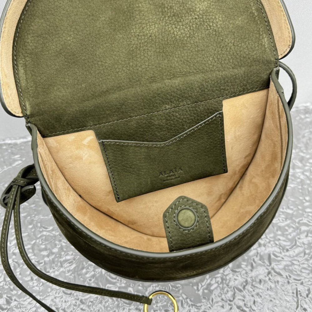 Alaia hip bag suede leather 20x11x17cm Bags