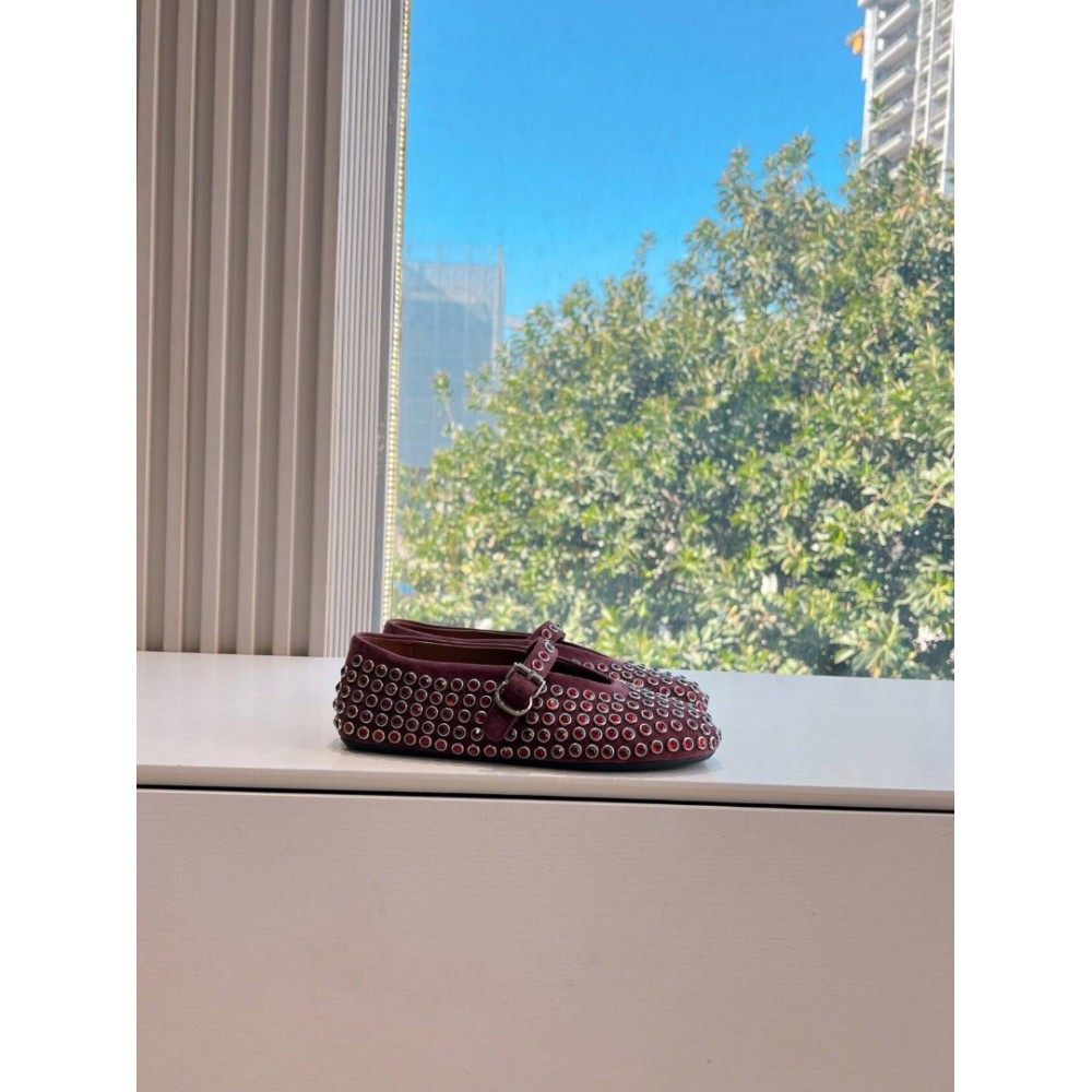 Alaia ballerinas leather 100% 35-42 Shoes