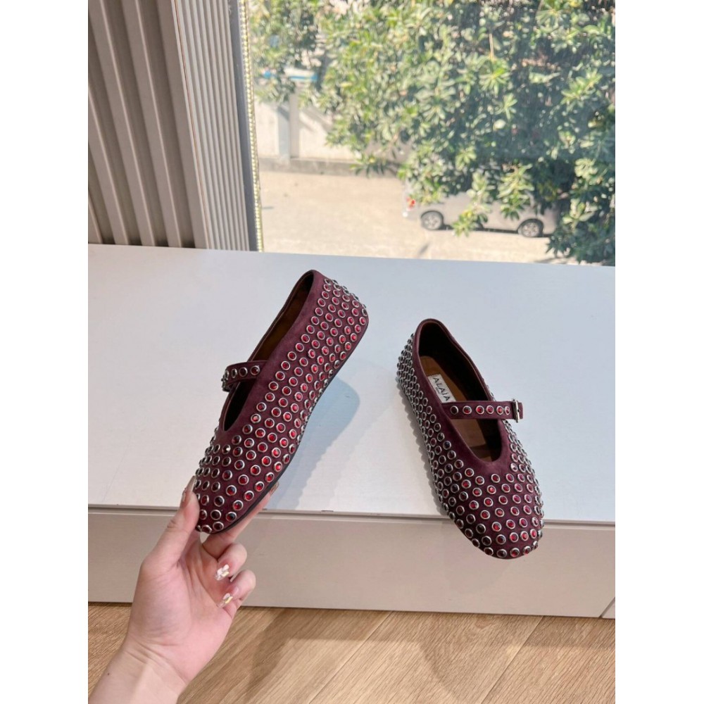 Alaia ballerinas leather 100% 35-42 Shoes