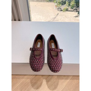 Alaia ballerinas leather 100% 35-42 Shoes