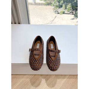 Alaia ballerinas leather 100% 35-42 Shoes