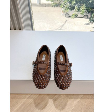 Alaia ballerinas leather 100% 35-42