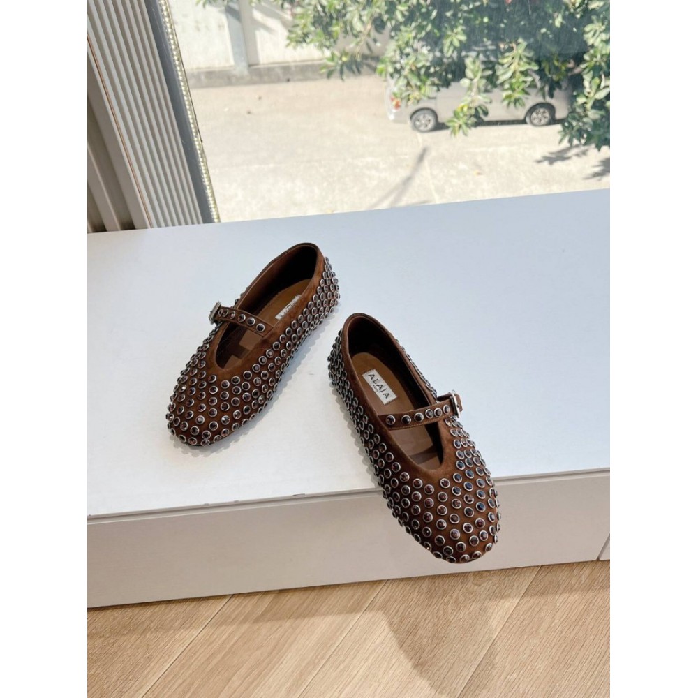 Alaia ballerinas leather 100% 35-42 Shoes