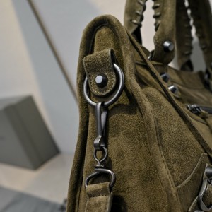 Balenciaga City Bag suede 30x20x11cm Bags
