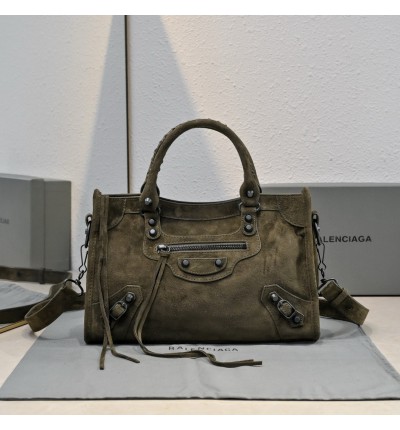 Balenciaga City Bag suede 30x20x11cm
