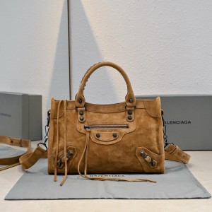 Balenciaga City Bag suede 30x20x11cm Bags