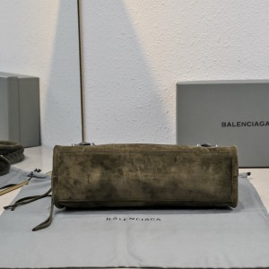 Balenciaga City Bag suede 30x20x11cm Bags
