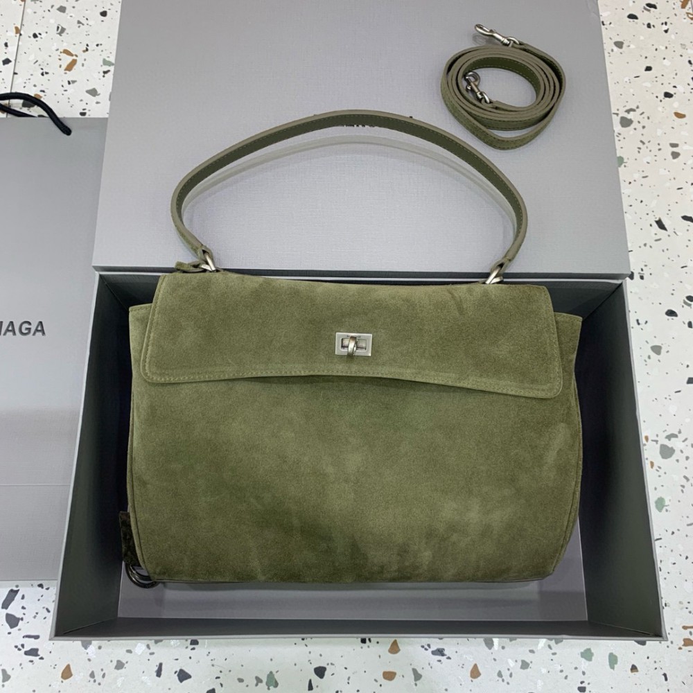 Balenciaga Rodeo Small bag suede 29x20x10cm Bags