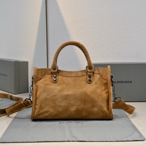Balenciaga City Bag suede 30x20x11cm Bags