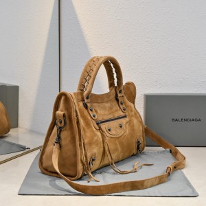 Balenciaga City Bag suede 38x25x14cm Bags