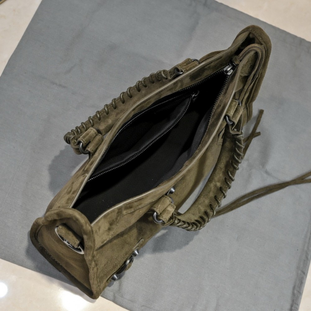 Balenciaga City Bag suede 30x20x11cm Bags