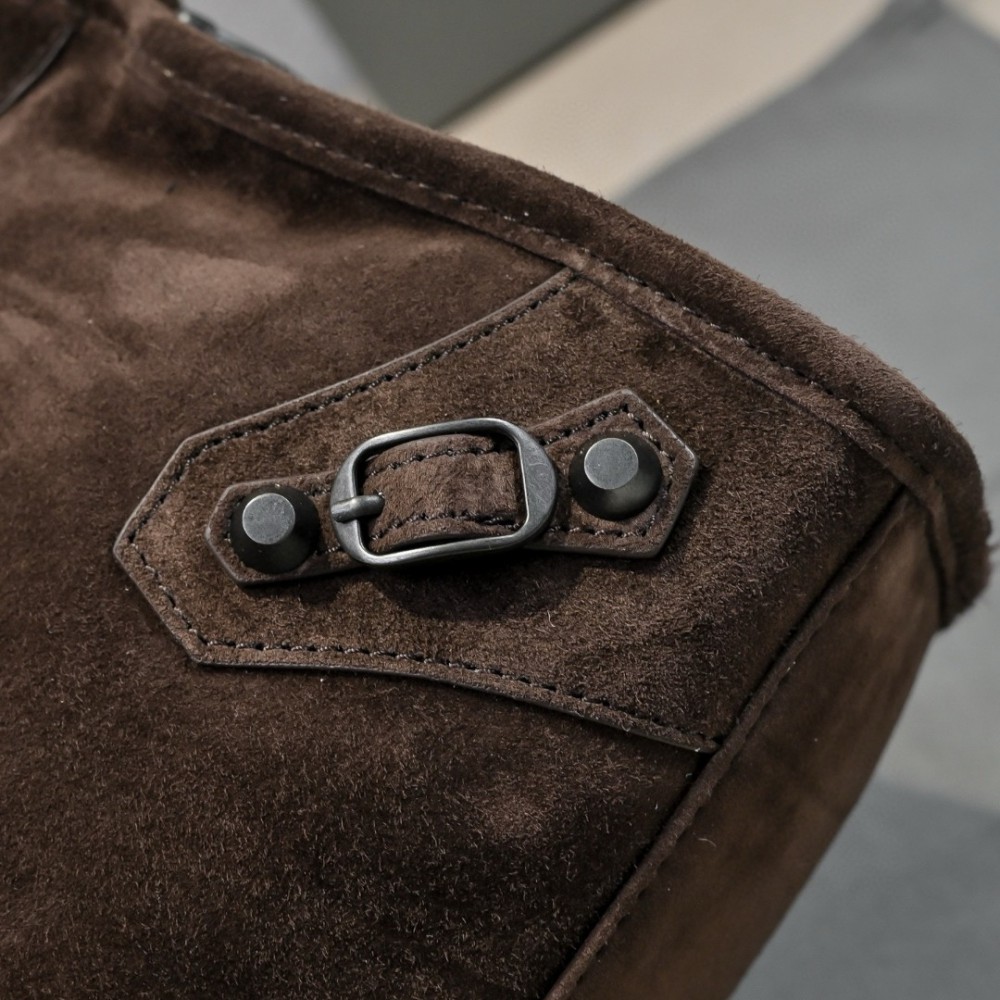 Balenciaga City Bag suede 30x20x11cm Bags