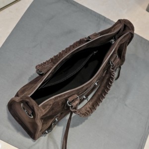 Balenciaga City Bag suede 30x20x11cm Bags