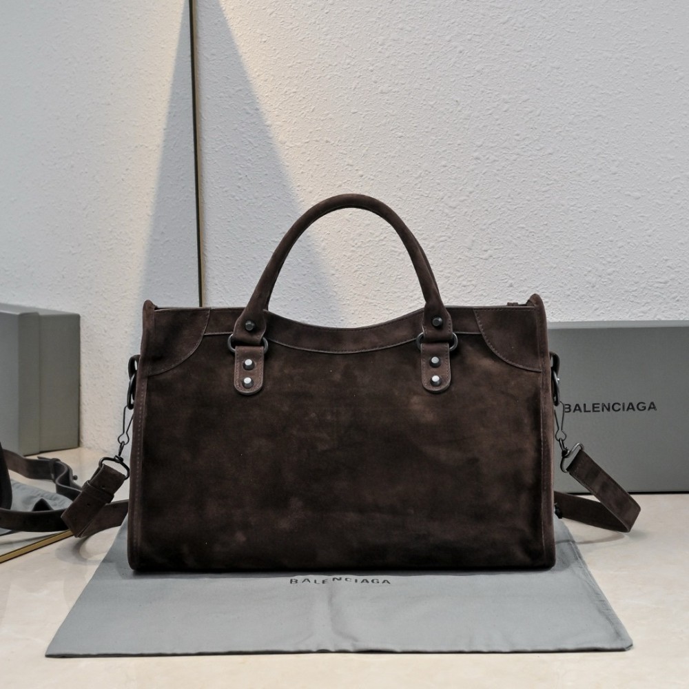 Balenciaga City Bag suede 38x25x14cm Bags