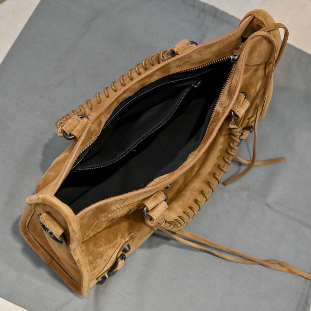 Balenciaga City Bag suede 30x20x11cm Bags