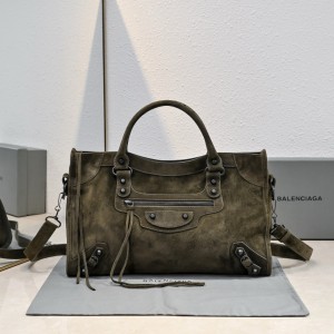 Balenciaga City Bag suede 38x25x14cm Bags