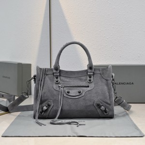 Balenciaga City Bag suede 30x20x11cm Bags