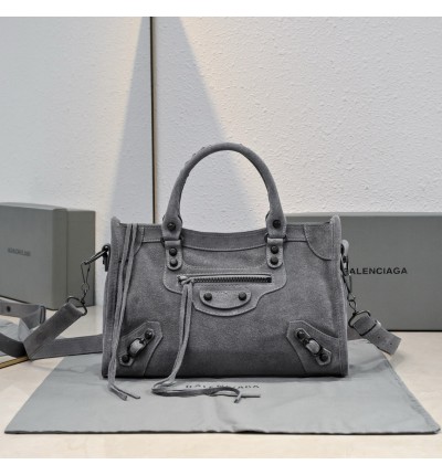 Balenciaga City Bag suede 30x20x11cm