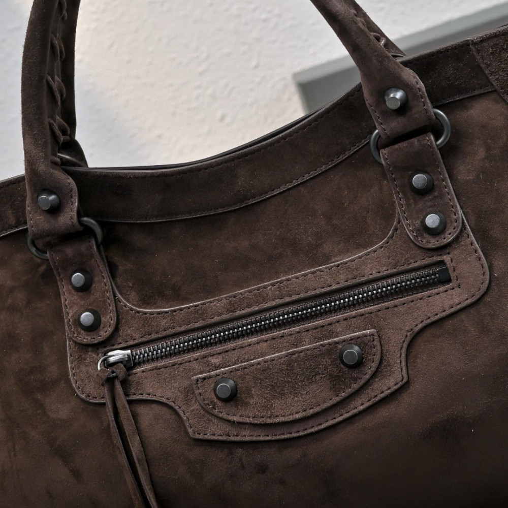Balenciaga City Bag suede 38x25x14cm Bags
