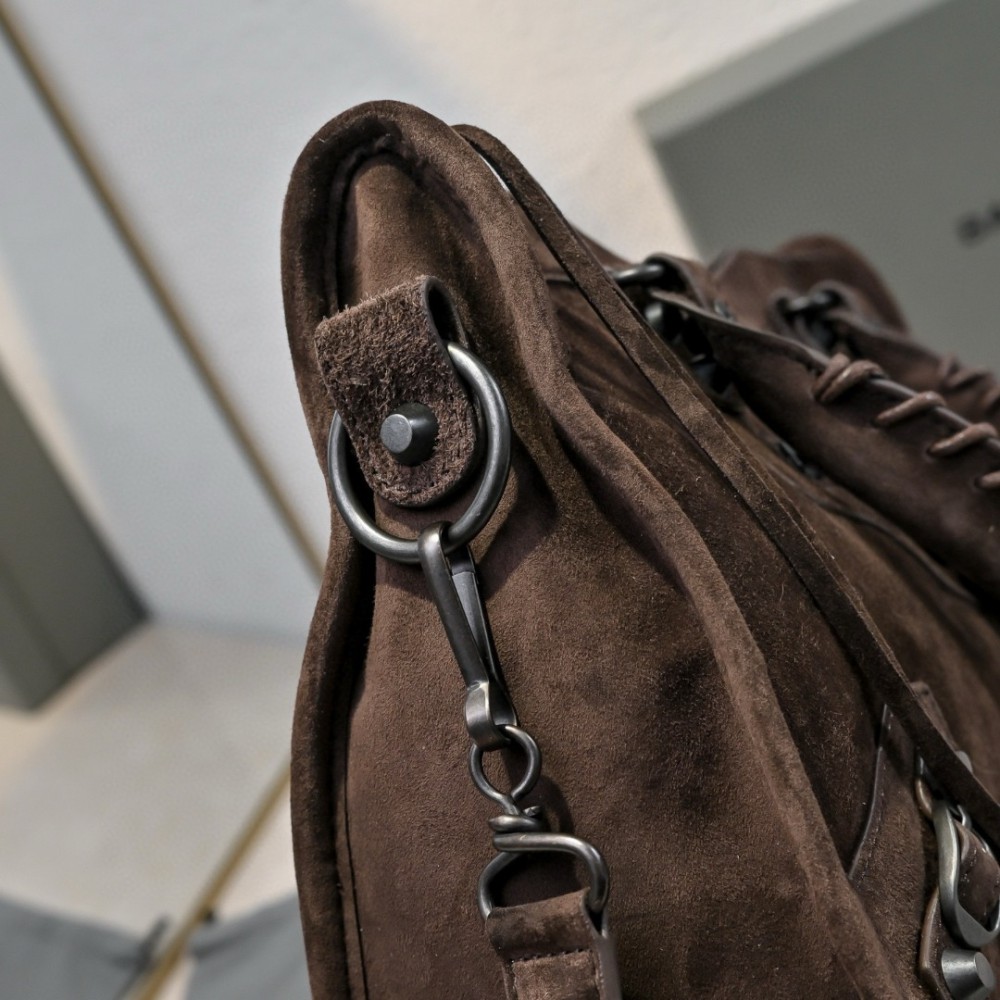 Balenciaga City Bag suede 30x20x11cm Bags
