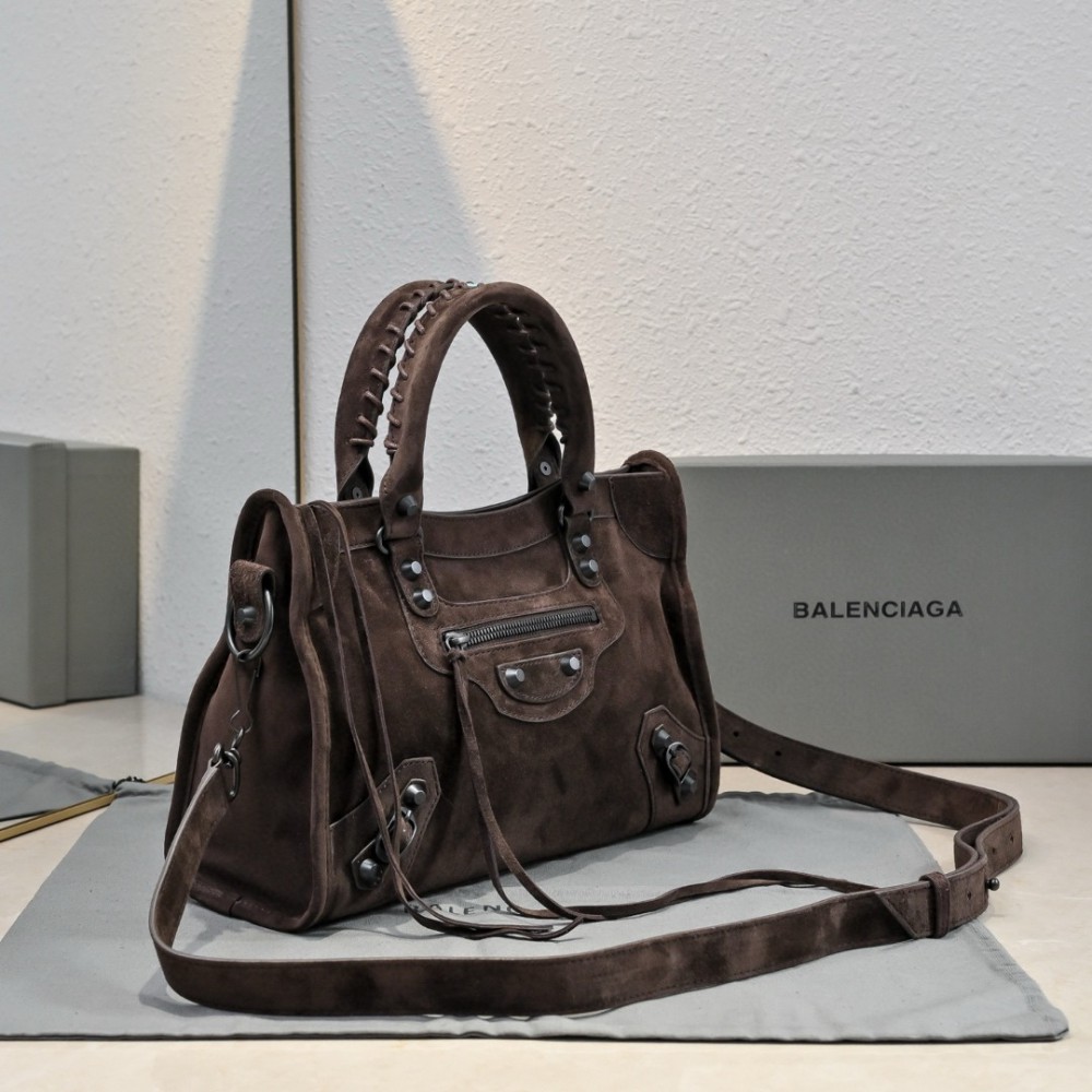 Balenciaga City Bag suede 30x20x11cm Bags