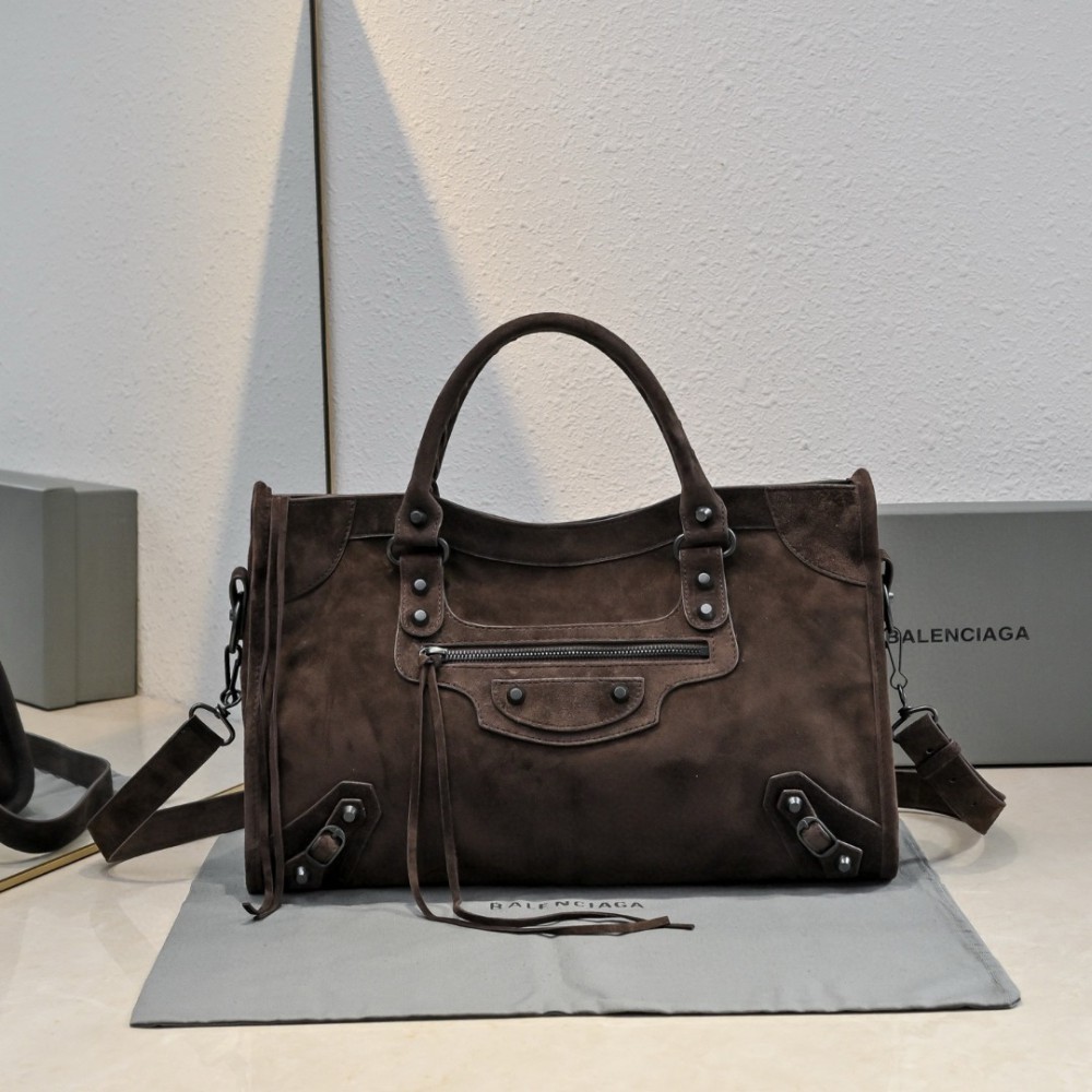 Balenciaga City Bag suede 38x25x14cm Bags