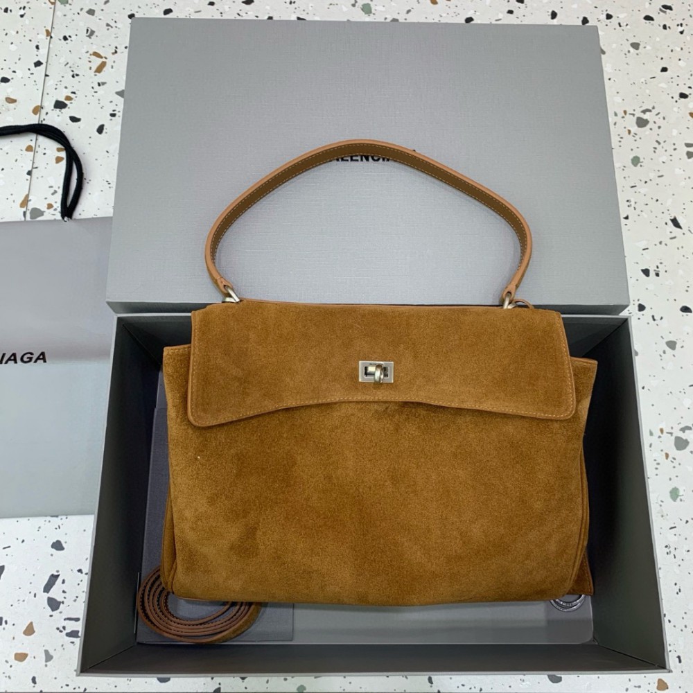 Balenciaga Rodeo Small bag suede 29x20x10cm Bags