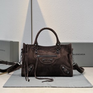 Balenciaga City Bag suede 30x20x11cm Bags