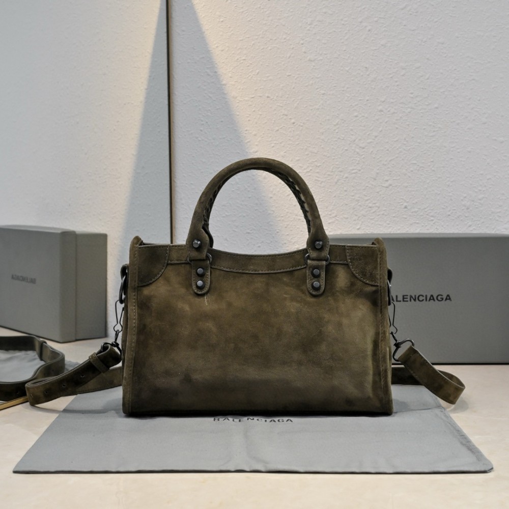 Balenciaga City Bag suede 30x20x11cm Bags