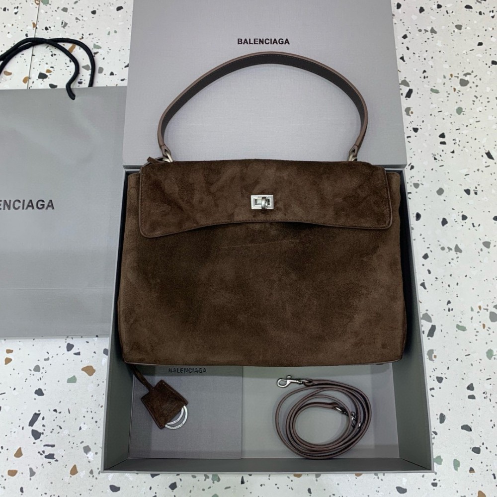 Balenciaga Rodeo Small bag suede 29x20x10cm Bags