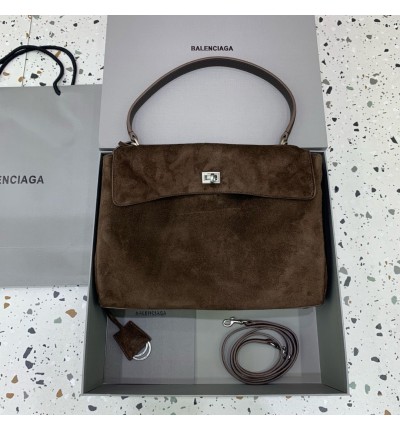 Balenciaga Rodeo Small bag suede 29x20x10cm