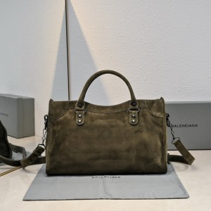 Balenciaga City Bag suede 38x25x14cm Bags