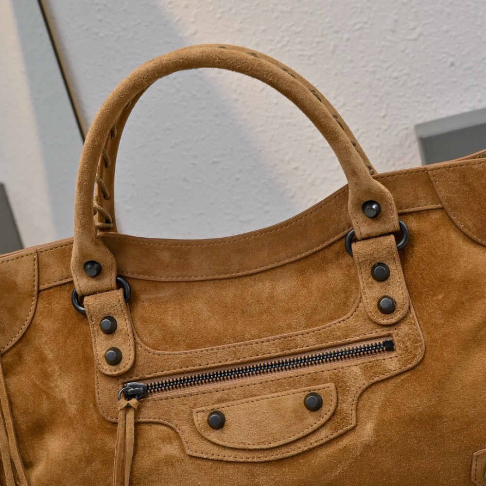 Balenciaga City Bag suede 38x25x14cm Bags