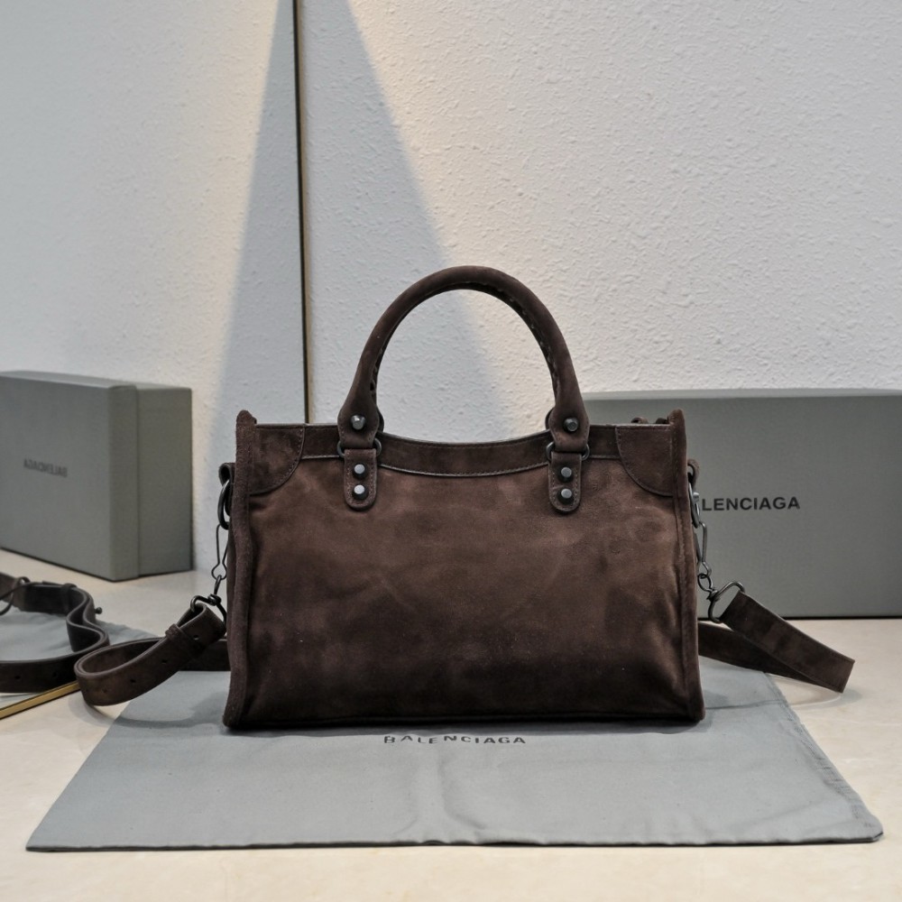 Balenciaga City Bag suede 30x20x11cm Bags