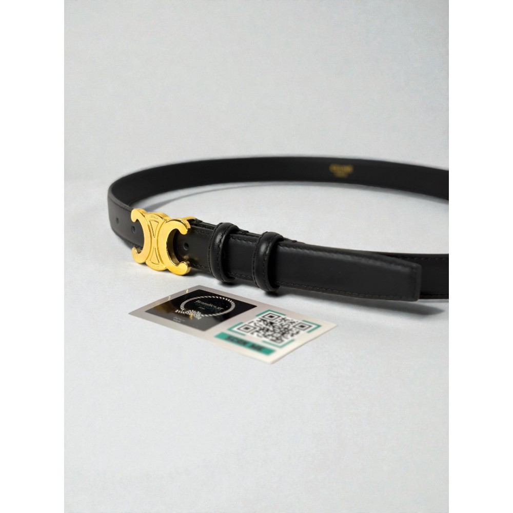Celine belt 2.5cm black Accesories