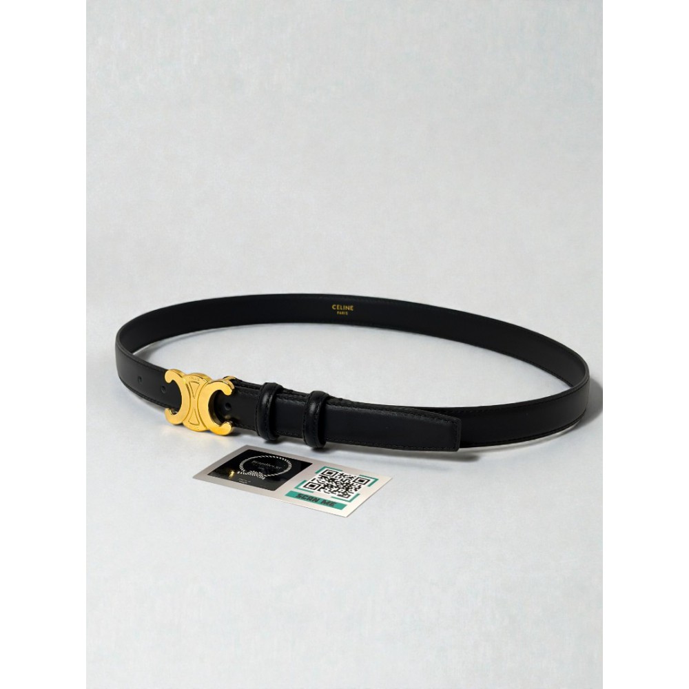 Celine belt 2.5cm black Accesories