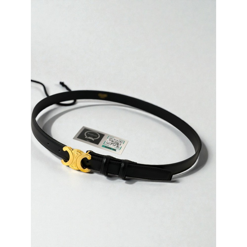 Celine belt 2.5cm black Accesories