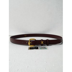 Celine belt 2.5cm burgundy  Accesories