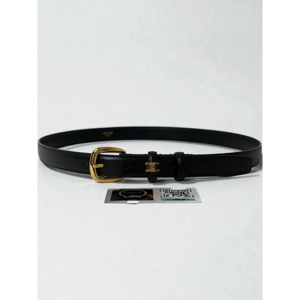 Celine belt 2.5cm black Accesories