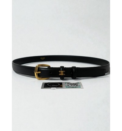 Celine belt 2.5cm black