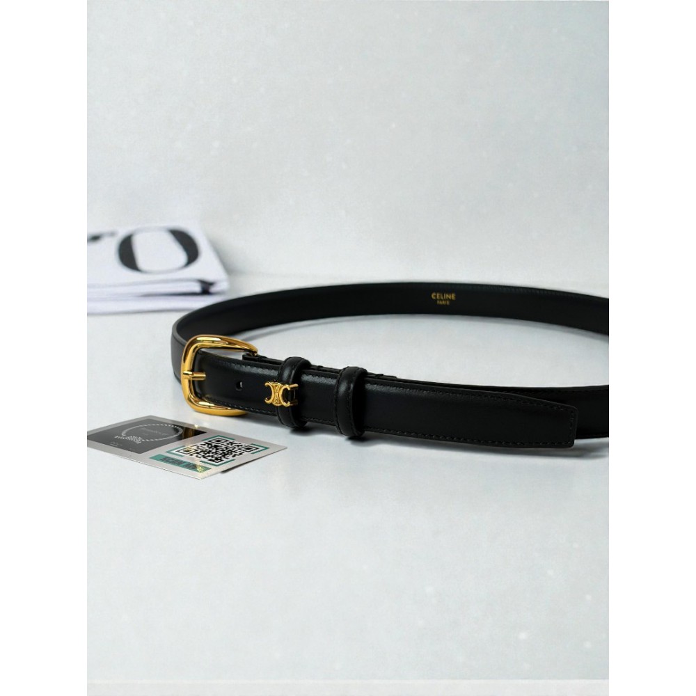 Celine belt 2.5cm black Accesories