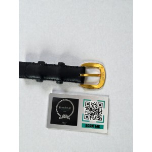 Celine belt 2.5cm black Accesories