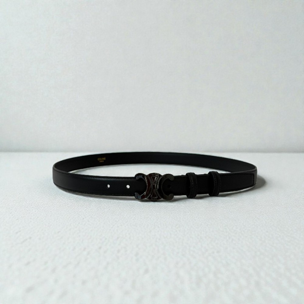 Celine belt 2.5cm total black Accesories