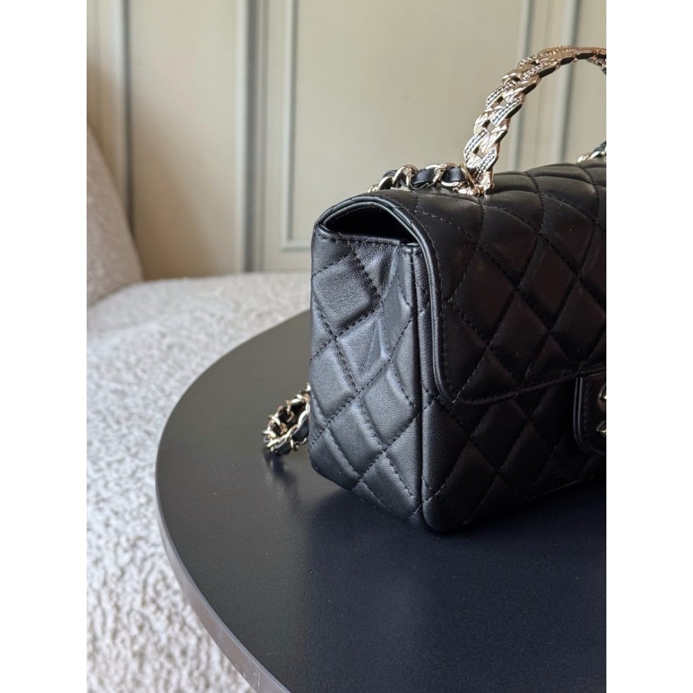 Chanel Classic flap top handle 20x14x7cm  Bags