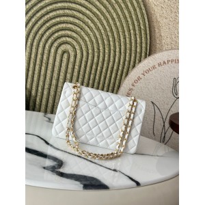 Chanel classic flap bag medium size 25x16x7cm REAL LEATHER 100% Bags